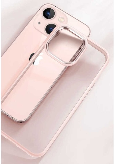 Apple Uyumlu iPhone 12 Kılıf Zore Krom Kapak (537342253)