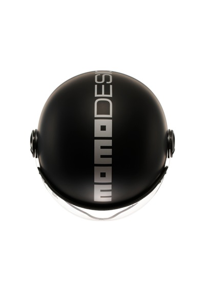 Momo Kask/fgtr Evo Mono Matt Black/sılver Çok Renkli