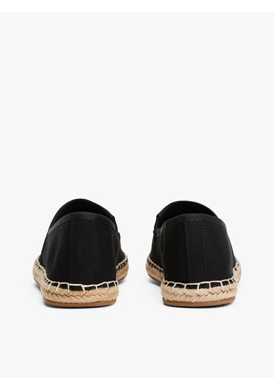 Tommy Hilfiger Kadın Marka Logolu Günlük Kullanıma Uygun Siyah Espadril Fw0fw08541 Bds