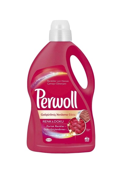 Sıvı Çamaşır Deterjanı Renkliler 3lt X 6 Adet 0.75 LT - 2.5 LT - 12 KG