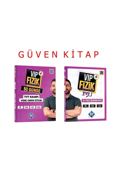 Vip Tyt Fizik Konu Anlatım Soru Bankası Seti - 2024