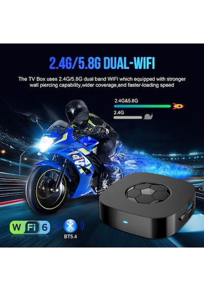 Android Tv Box 8k Android Tv Stick Kablosuz Yayın Netflix Youtube Prime Videoıptv Destekli 2gb+16gb