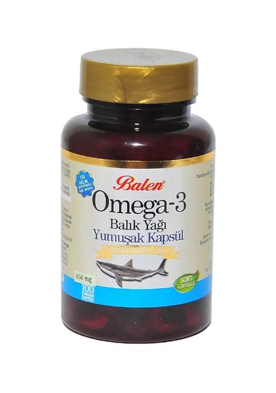 Omega 3 Balık Yağı Yumuşak 100