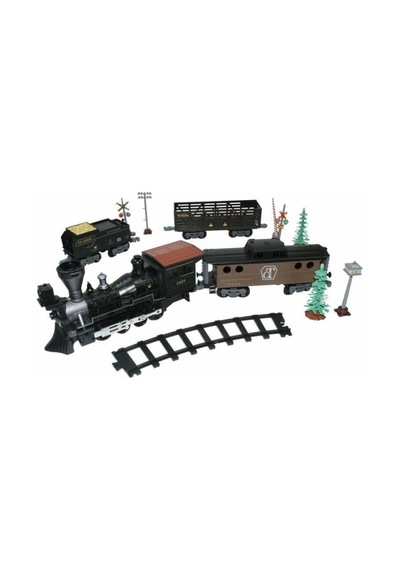 Mey İthalat Ff-1613a Işıklı Ve Sesli Clic Buharlı Tren