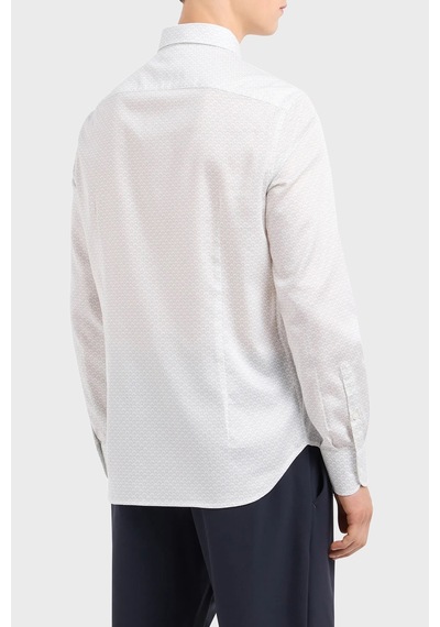 Emporio Armani Erkek Gömlek 6d1c86 1npbz F121 Beyaz