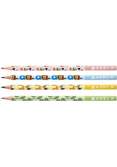 Adel Kurşun Kalem Harfler Serisi Pastel Renkler 2061000027000