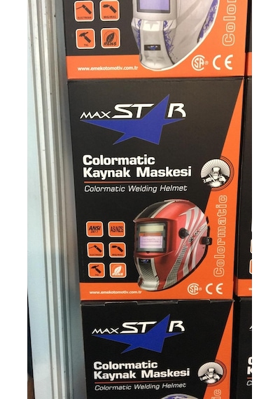 Maxstar Ayarlanabilir Colormatik Kaynak Maskesi