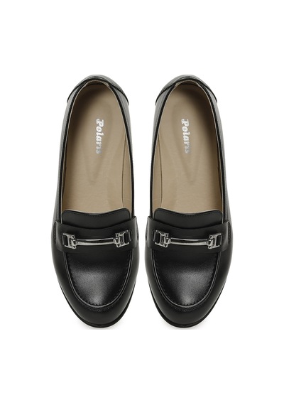 Polaris 166734.z6fx Siyah Kadın Loafer 000000000102239550 Siyah