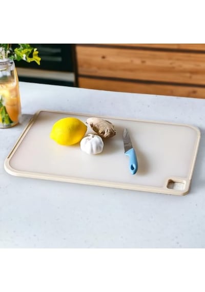 Kesme Tahtası Büyük 305 445 9 Mm Bej Diğer