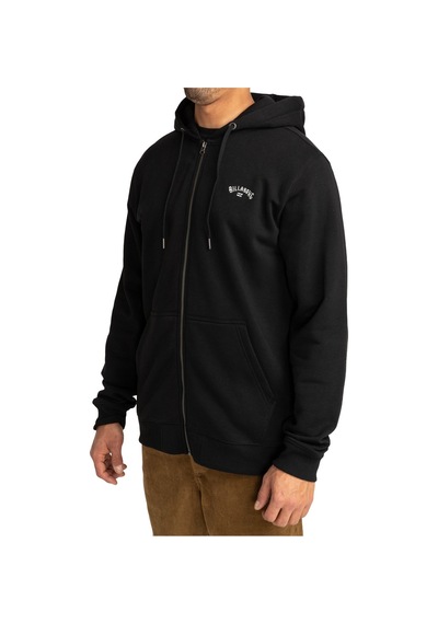 Billabong Arch Zip-up Erkek Sweatshirt Siyah
