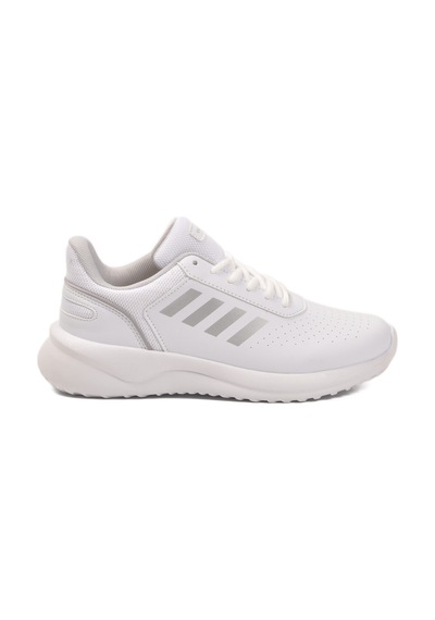 Walkway Beyaz Bağcıklı Hafif Esnek Unisex Spor Ayakkabı Nereus G Beyaz