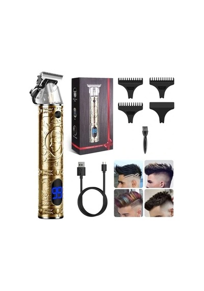 Lcd Ekranlı Traş Makinası Saç Sakal Düzeltme Xyy-919 5468