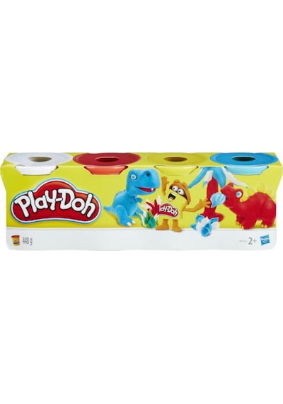 Play Doh 4'lü Oyun Hamuru 448gr Klasik Renkler B5517