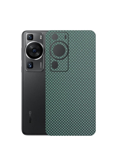 Kapps Huawei P60 Pro İle Uyumlu Fiber Serisi Premium Arka Kapak Kaplama Kenarlar Yoktur 55970567