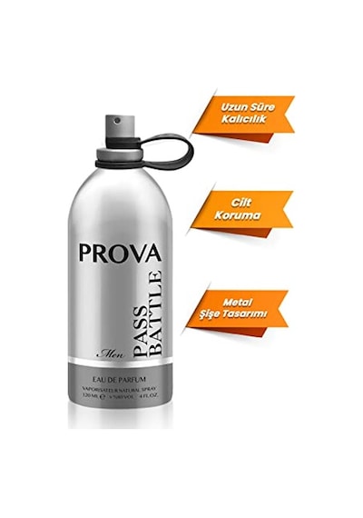 Pass Battle Edp Erkek Parfüm 120 Ml Amber
