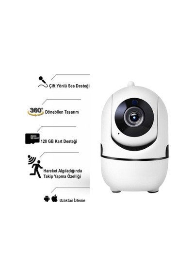 2 Mp Bebek Kamerası Harekete Duyarlı Takip Kamerası Arna-1210