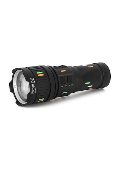 Watton Wt-731 Cree Tg Led 5000 Lümen Şarj Göstergeli El Feneri Siyah