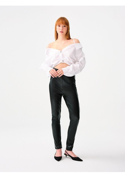 LOFT Crop Kadın Gömlek U.kol Lf2037925 Q1.v1 Beyaz