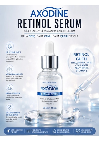 Axodine Cilt Yenileyici Retinol Serum 30 ML