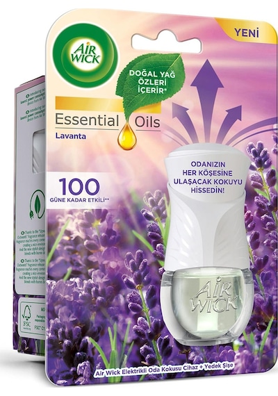 Air Wick Elektrikli Oda Kokusu Lavanta Kit (Cihaz + Koku)