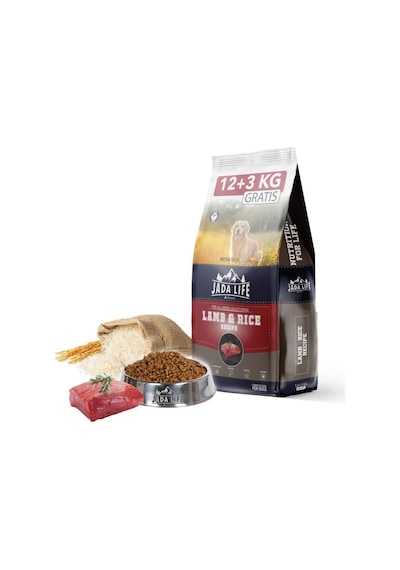 Jadawa Jada Life Adult Dog Food/yetişkin Köpek Maması With Lamb&rice/kuzu Pirinç 15 Kg