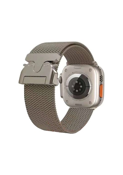 Cosmotex Newface Apple Watch Uyumlu  42mm Milano Metal Kordon - Desert
