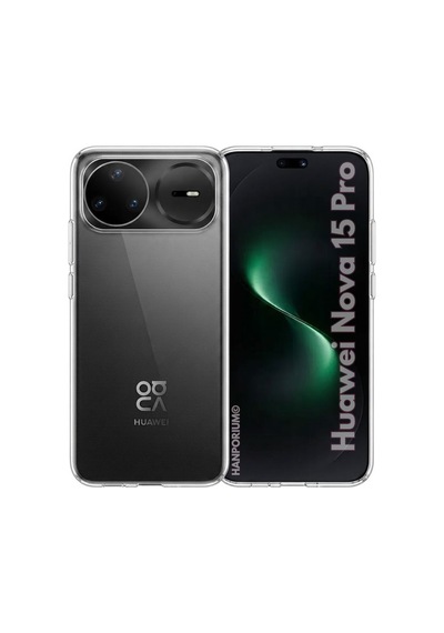 Huawei Nova 15 Pro Uyumlu Silikon Kılıf Pastel Renk Tonu Kamera Korumalı Esnek Kapak Şeffaf