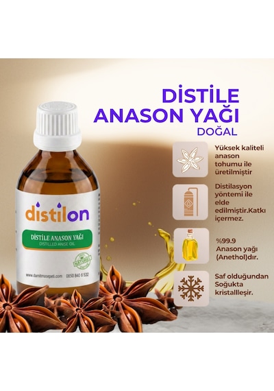 Distilon Distile Anason Yağı 100 ML