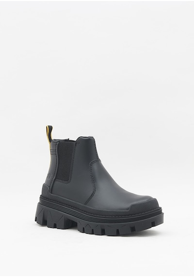 Caterpillar Hardwear Chelsea Kadın Siyah Deri Bot-23022 Siyah