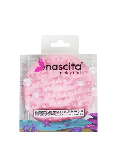 Nascita Silikon Vücut Masaj ve Selülit Fırçası 02