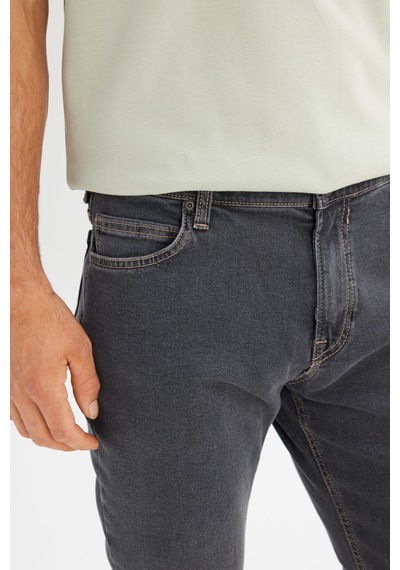 Lee Rider Slim Fit Normal Bel Denim Esnek Jean Kot Pantolon Siyah Lee Rider Slim Fit Normal Bel Denim Esnek Jean Kot Pantolon Siyah