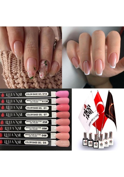 Ellea Nail 9'lu Color Base Gel Seti