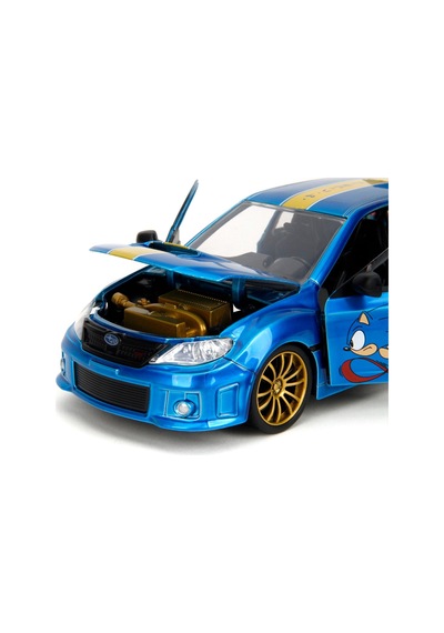 Jada Sonic The Hedgehog 2012 Subaru Impreza Wrx Stı Model Araba V Çok Renkli
