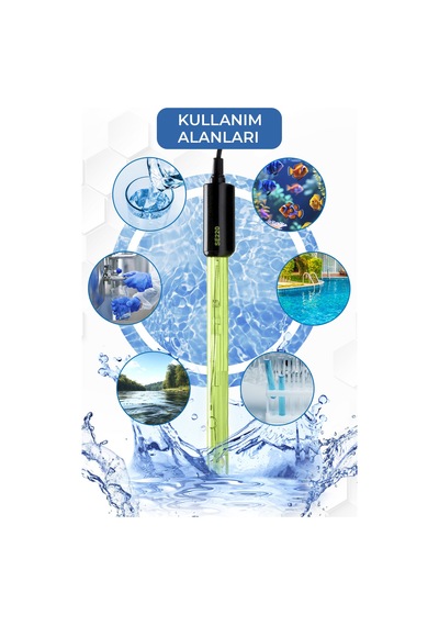 Milwaukee Se220 Çift Bağlantılı Ph Prob Bnc Ph Elektrodu