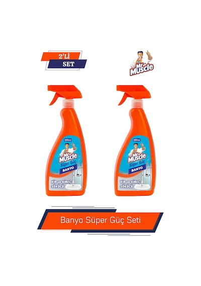 Mr. Muscle Süper Güç Banyo 2 x 750 ML