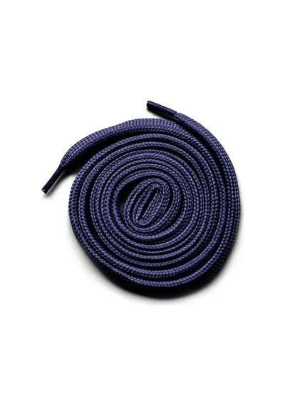 Hapshoe Lacivert 7 Mm Kalınlığında 1 Çift Yassı Spor Ayakkabı Bağcığı