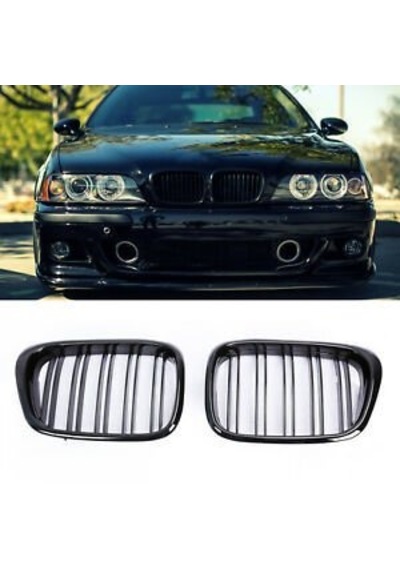 Bmw E39 M5 Ön Böbrek Panjur Piano Black 5 Serisi