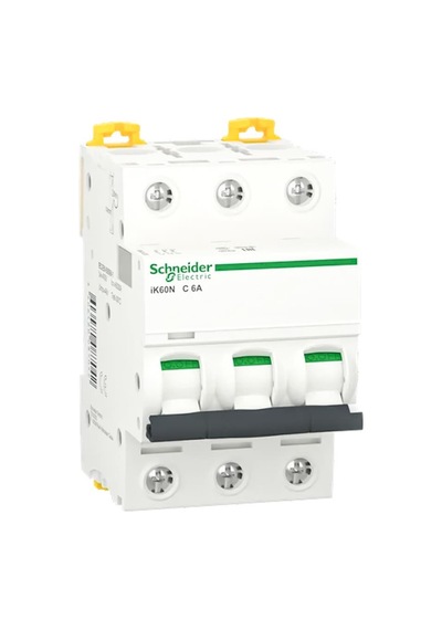 Schneider Electric Acti9 İk60N A9K24306 6A Sigorta (3P, 6Ka, C Eğrisi)