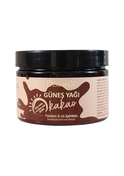 Derminix Bronzlaştırıcı Kakao Güneş Yağı 125 ML