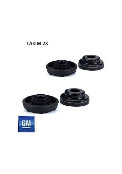 Opel / Astra J Ön 2x Amortisör Üst Bilyası Takozu Set Gm