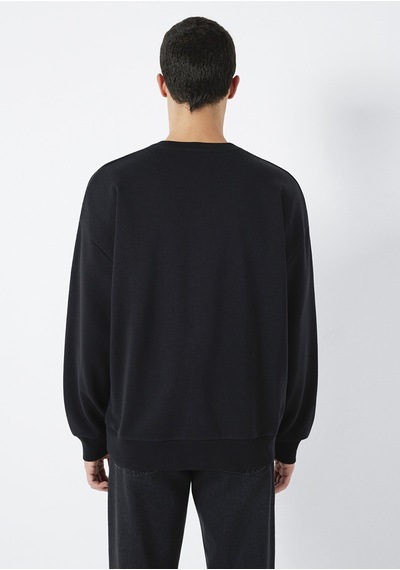 Mavi - Mavi Baskılı Siyah Sweatshirt 0s10530-900 Siyah