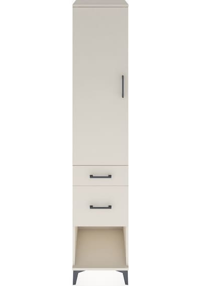 Hyperion Dolap 2 Raflı 2 Çekmeceli Tek Askılı 44x44x221 Aytaş... Aytaşı