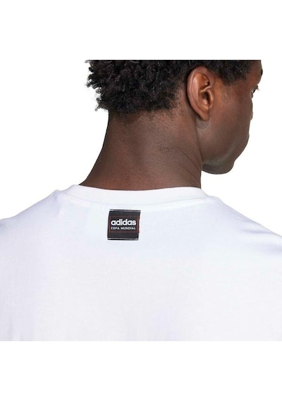 Adidas Copa Sign Graphic Erkek Beyaz Tişört