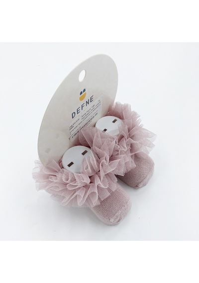 Defne Baby Bebe Çorap 003-26 Mürdüm