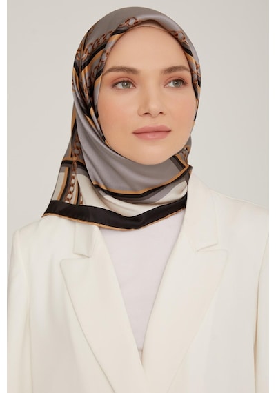 Armine İpek Eşarp Nostalji - 8845-03 Twill - 8128-19
