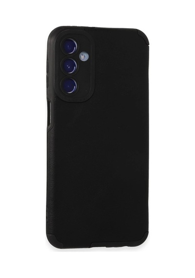 Samsung Galaxy Uyumlu M34 5g Kılıf Loop Deri Silikon - Siyah İtdark35175