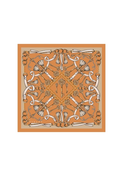 Sisley Flora Bandana/fular -2015-47 47 Turuncu