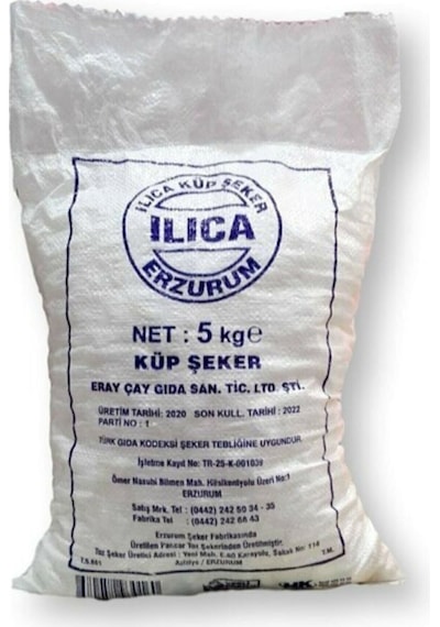 Erzurum Ilıca Doğal Toz Şeker 5 KG