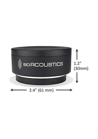 Iso-puck Serisi Akustik İzolatörler Iso-puck, 20lb Maks/birim, 2'li Paket