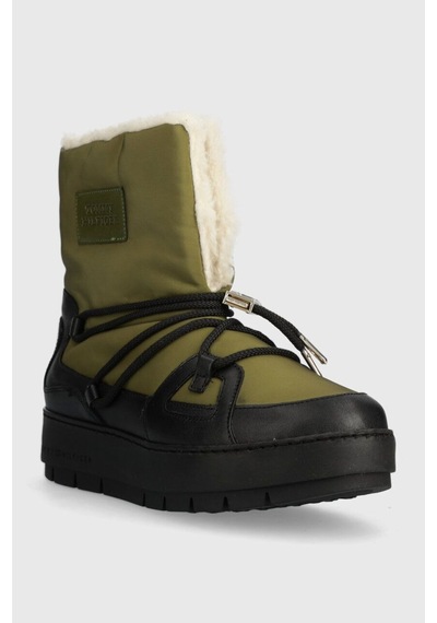 Essential Snowboot Kadın Yeşil Bot Haki